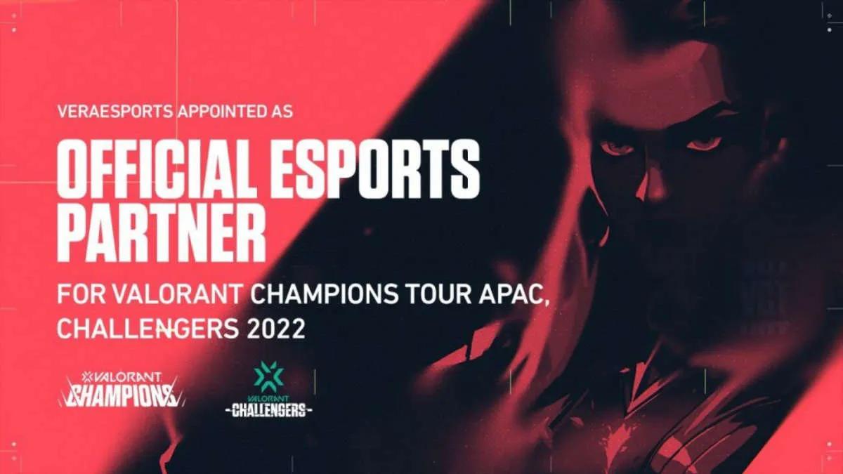 VeraEsports blir partner till VCT 2022 i regionen APAC