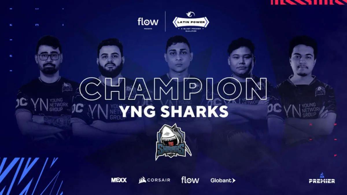 Sharks kvalificerade sig för BLAST Premier: Spring Showdown 2022