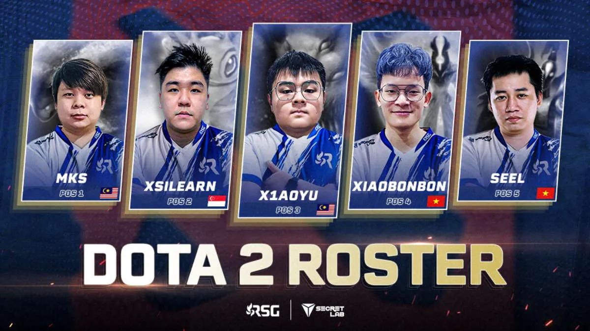 RSG avslöjade en ny lista på Dota 2