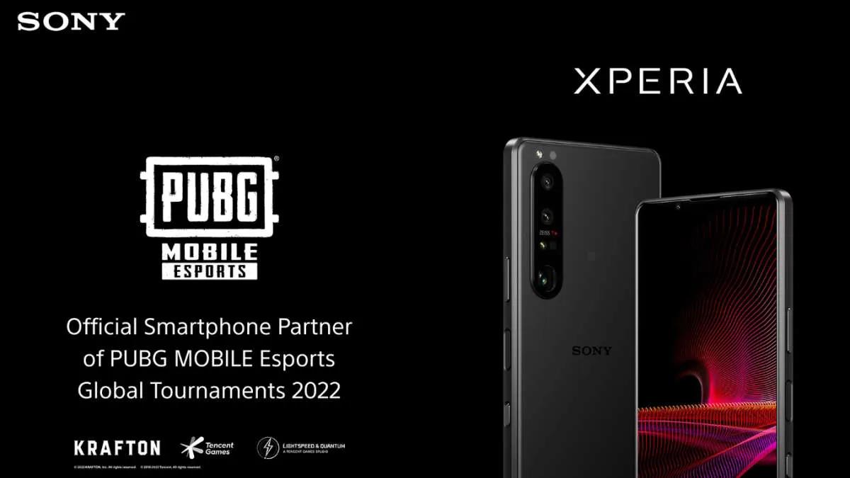 Sony Xperia blev en e-sportpartner PUBG Mobile