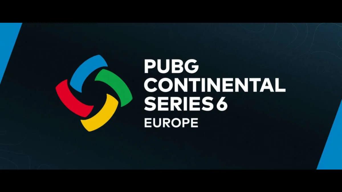 Deltagarna bestämde PUBG Continental Series 6: Europe