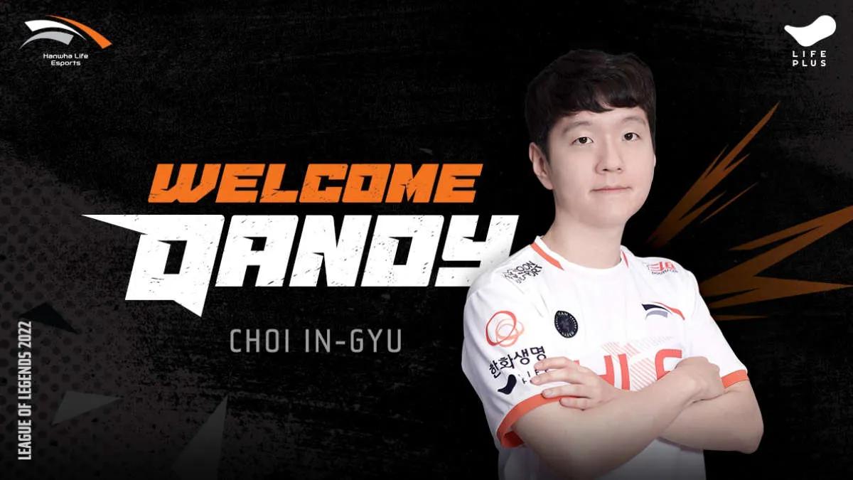 Hanwha Life Esports ingick kontrakt med DanDy, Key och Nagne