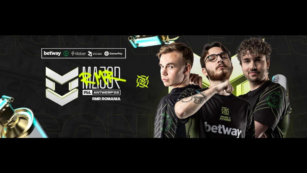 Spelare Ninjas in Pyjamas kvalificerade sig för PGL Major Antwerp 2022