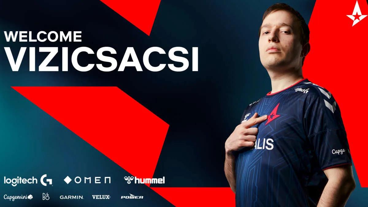 Vizicsacsi blev den nya toplinern Astralis