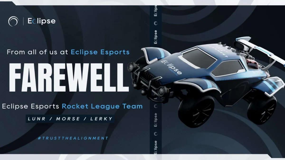 Eclipse Esports slutade fungera med förteckningen över Rocket League