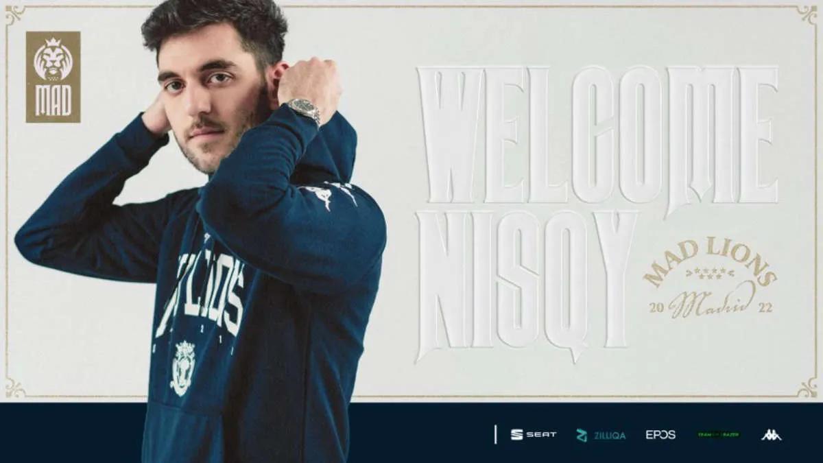 Nisqy blev den nya midlanern MAD Lions