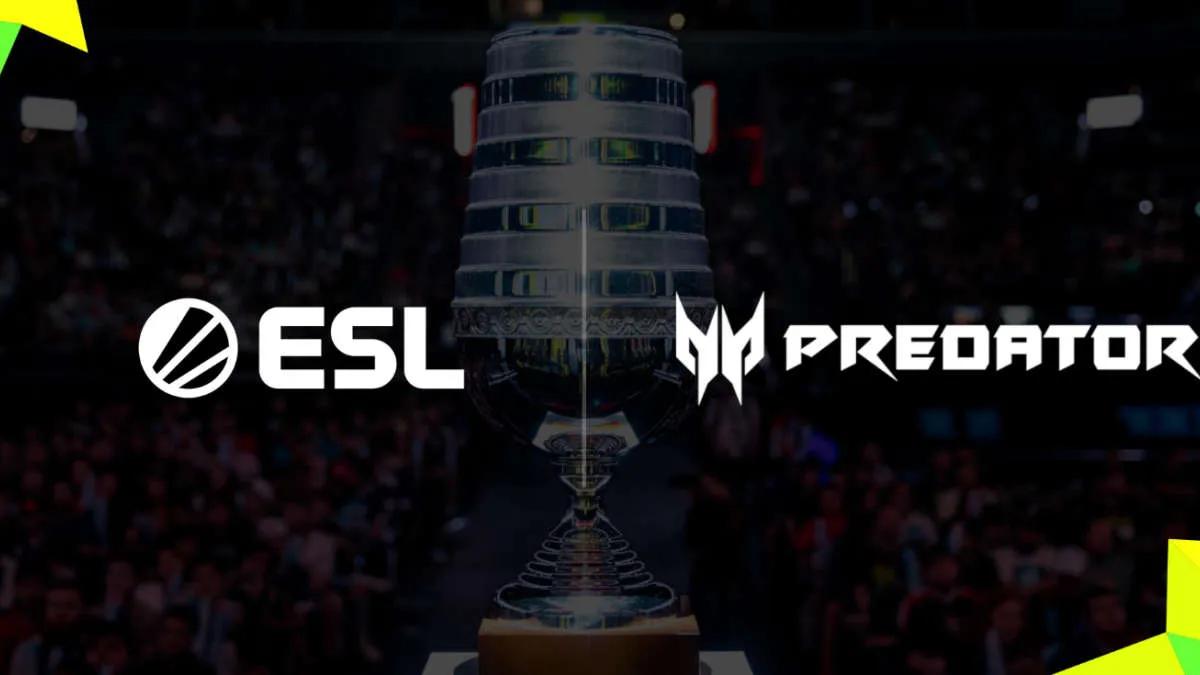 Predator blir partner i tävlingen från ESL till Dota 2