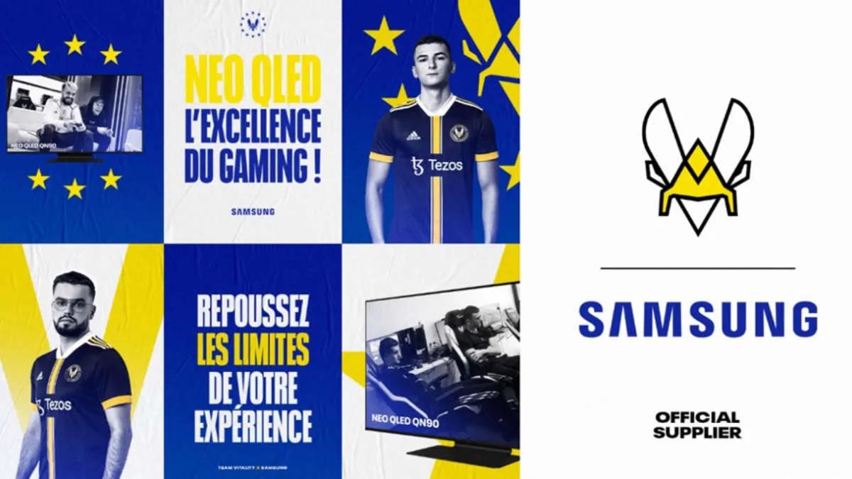 Samsung blir en officiell partner Team Vitality