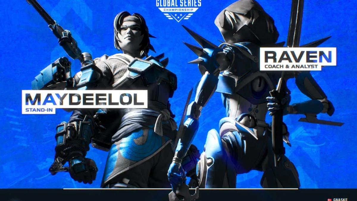 maydeelol och raven gick med GMT Esports av Apex Legends