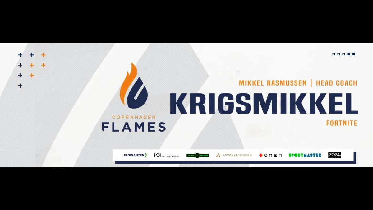 KRIGSMIKKEL avgick som tränare Copenhagen Flames till Fortnite