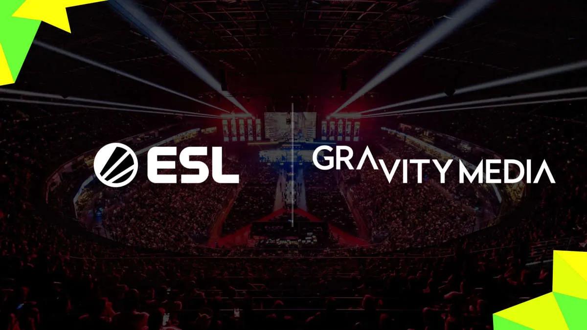 ESL Gaming ingår ett partnerskapsavtal med Gravity Media