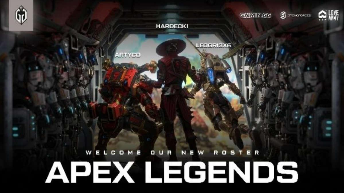 Gaimin Gladiators signerar kompositionen FA Kitties av Apex Legends