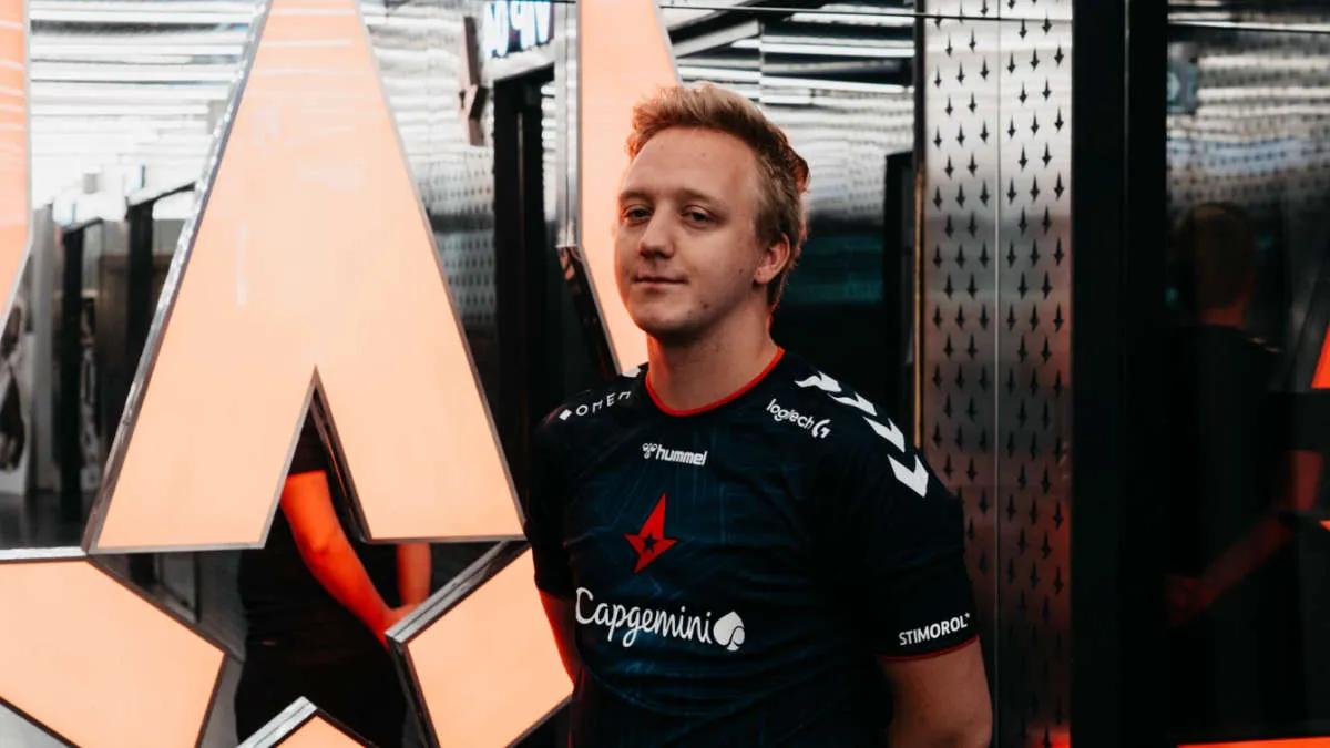 Patti representerad av den femte spelaren Astralis Talent