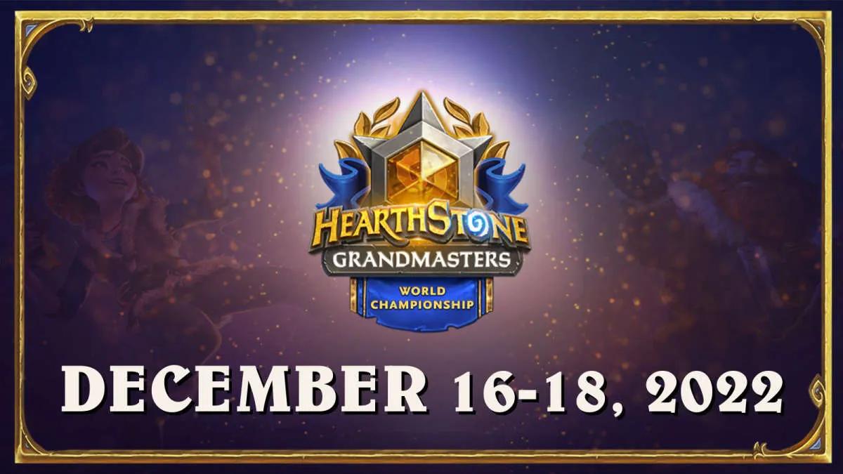 Hearthstone World Championship 2022 kommer att hållas från 16 till 18 december