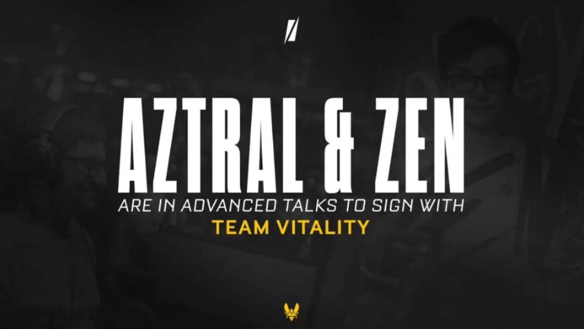 Team Vitality förhandlar med AztraL och zen