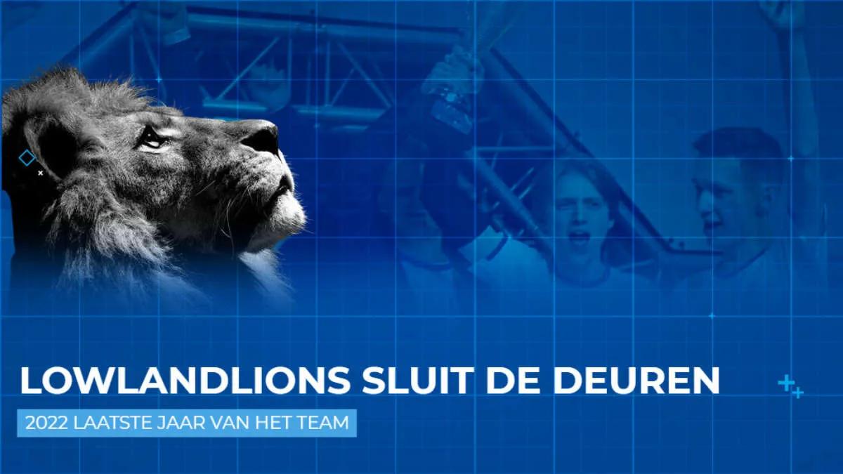 Organisationen LowLandLions kommer att lämna CS:GO i slutet av året