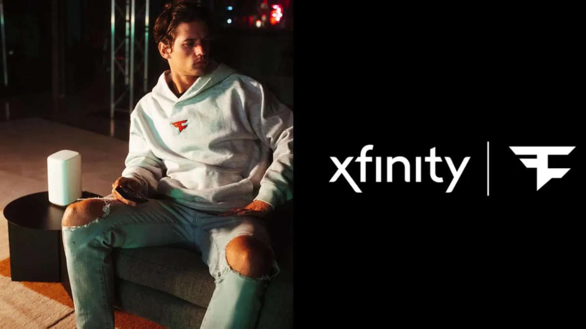 Xfinity blir en ny partner till organisationen FaZe Clan