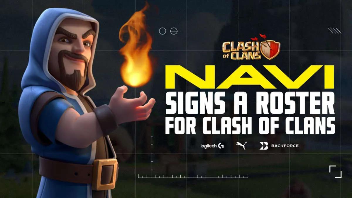 NAVI presenterade listan över Clash of Clans