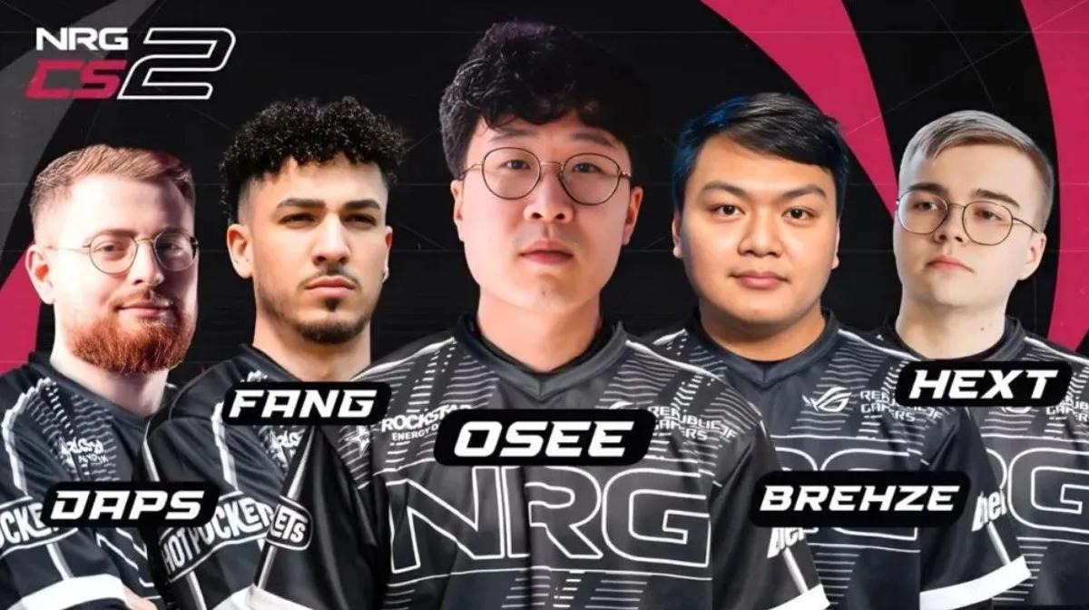 The NRG roster was introduced to participate in CS2