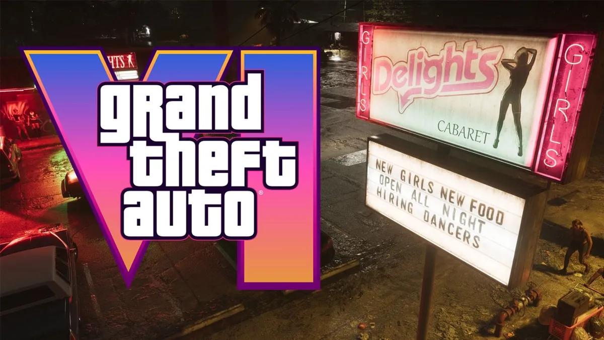 Den sjunde läckan med spelbilder från GTA 6 har avslöjats – den visar tankning och en strippklubb
