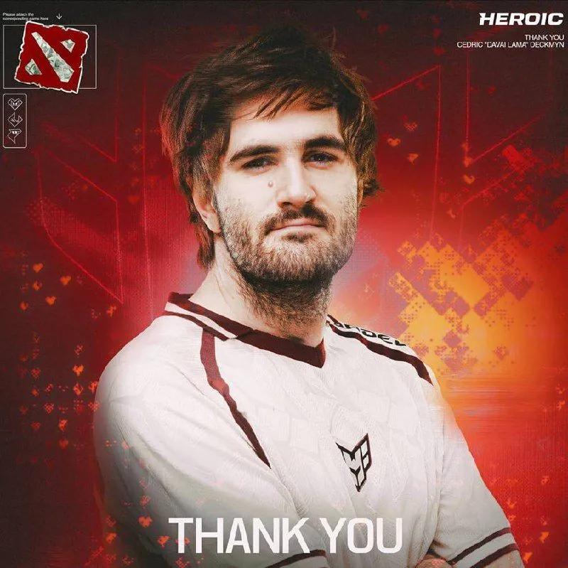 Davai Lama lämnar HEROIC Dota 2 Roster igen