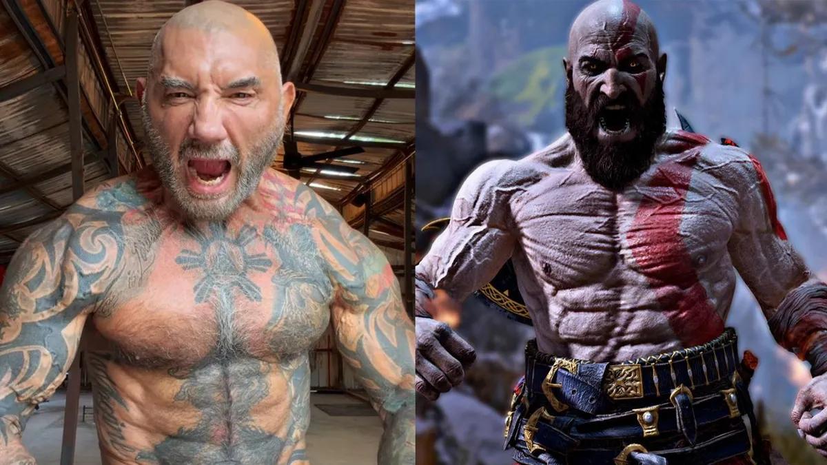 Dave Bautista avslöjar hur han förberedde sig för rollen som Kratos i TV-serien ”God of War”