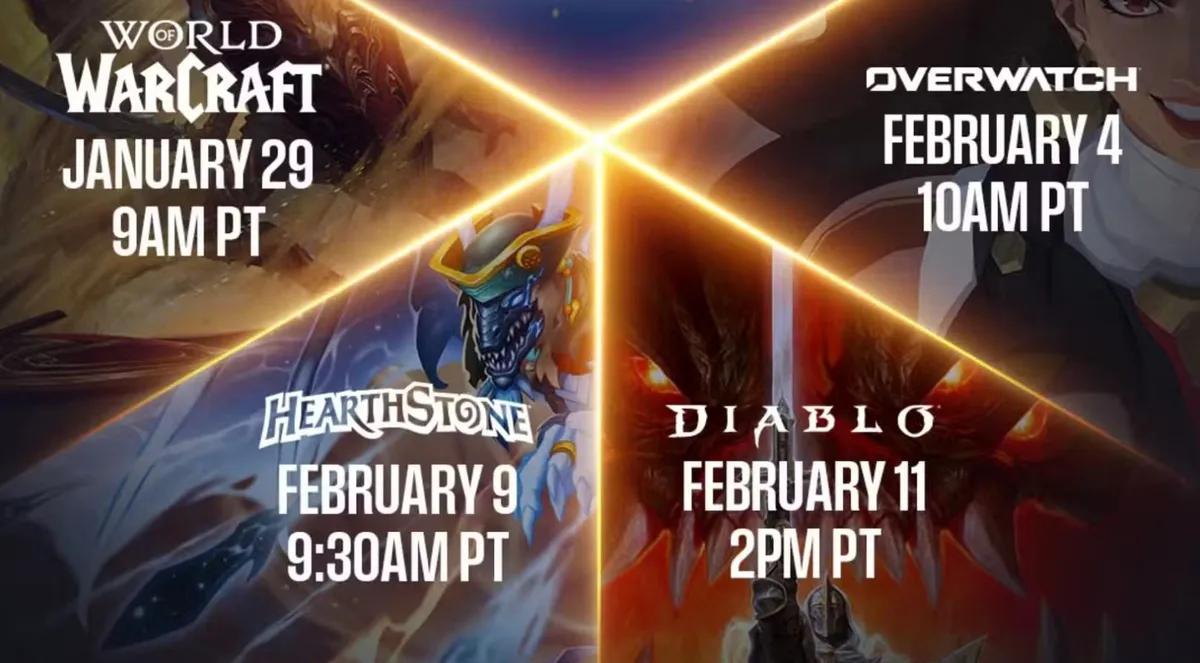 Blizzard tillkännagav The Next Chapter Showcases som börjar den här veckan