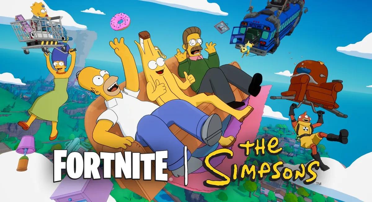 Fortnite åker till Springfield i en Wild Simpsons-crossover