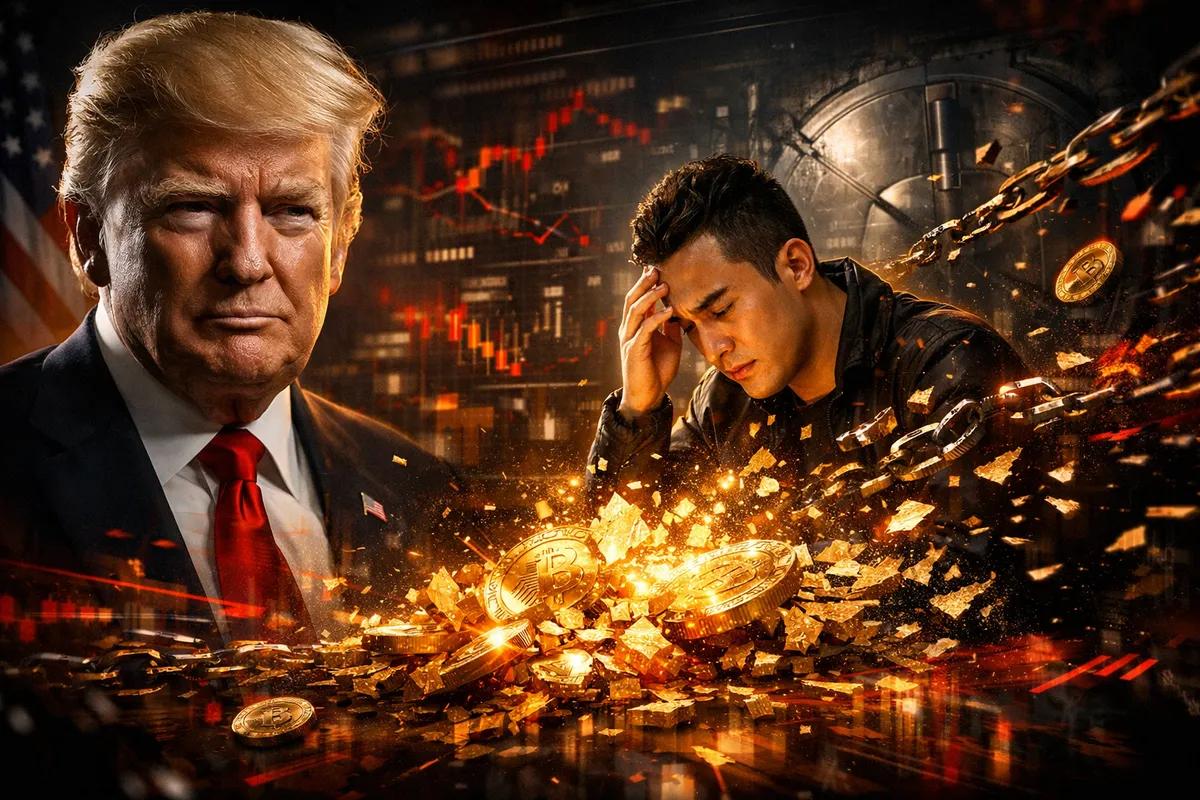 Trump berövade Justin Sun miljoner