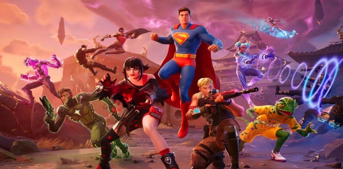 Fortnite-läckan avslöjar detaljer om kommande Superman & DC Crossover