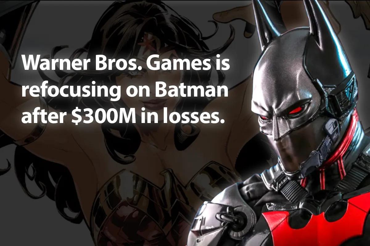 Warner Bros. Games omstrukturerar efter stora förluster - fokuserar på viktiga franchises