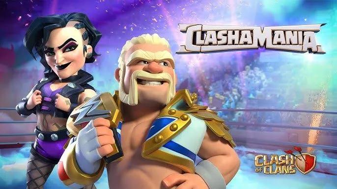 Clashamania 2025 lanseras i Clash of Clans - WWE tar över i april!