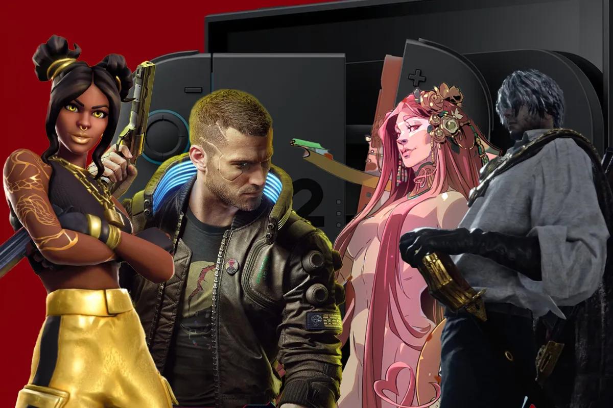 Alla Nintendo Switch 2-spel som hittills har tillkännagivits, inklusive exklusiva titlar