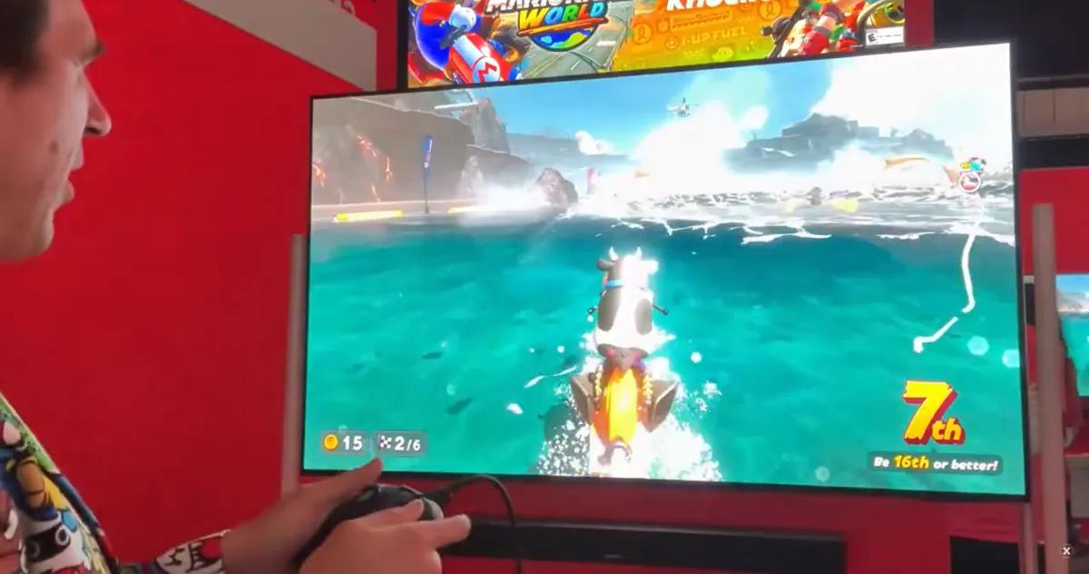 Mario Kart World tidig hands-on: jättebåtar, vattenfysik och Nintendos öppna världsinsats