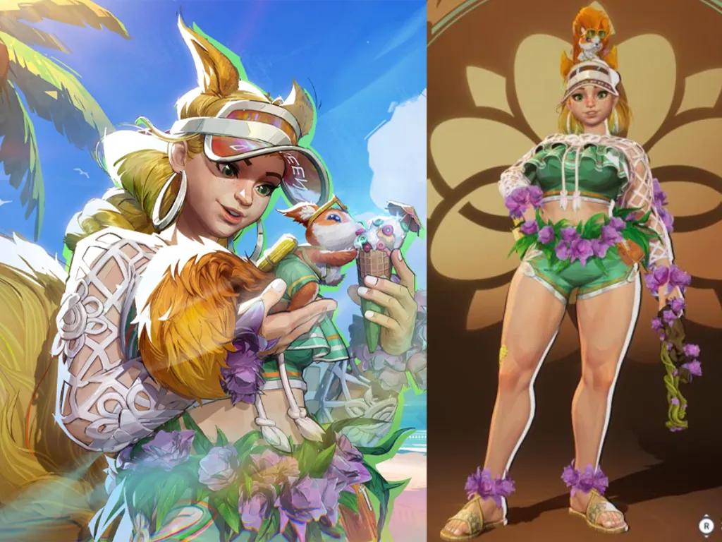 Marvel Rivals gratis hudquiz: Sunshine Squirrel Girl
