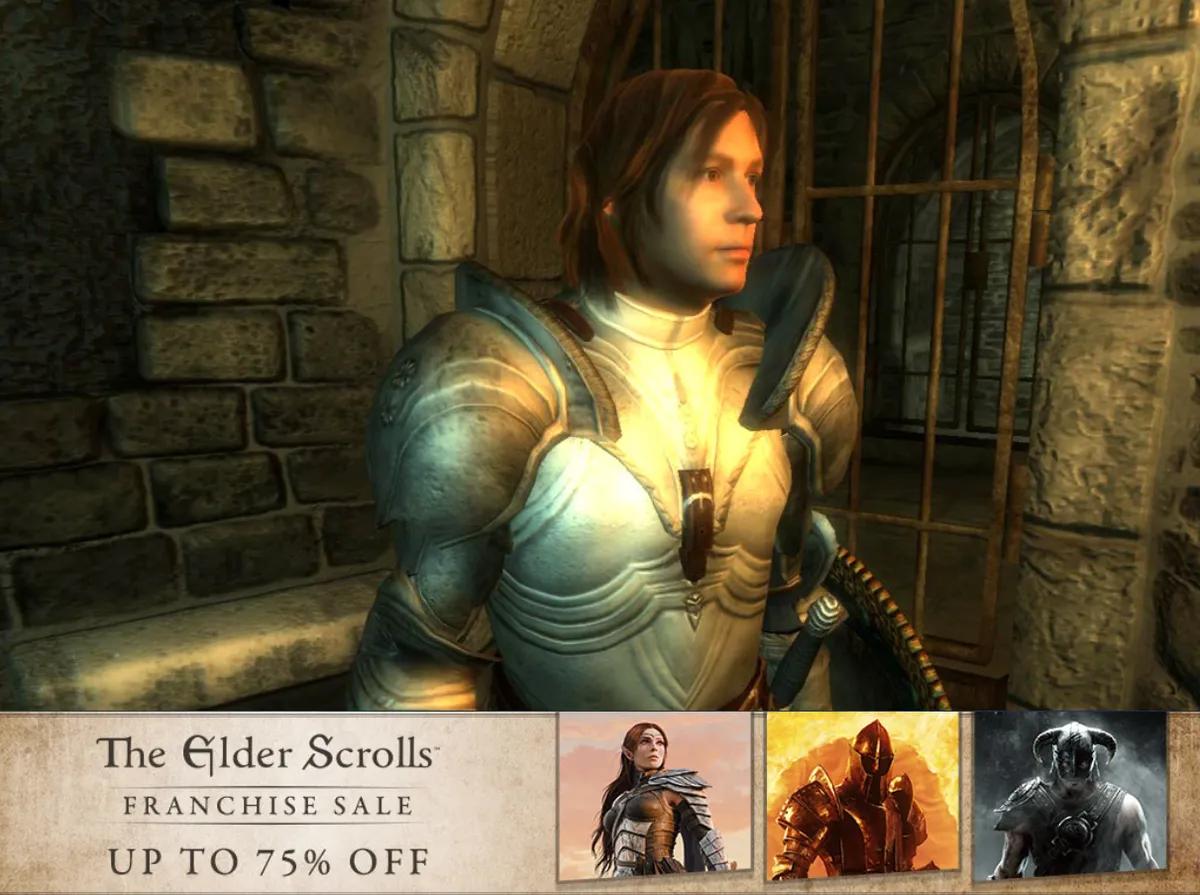 TES-rea sänker priserna på Elder Scrolls: Oblivion Remastered, Skyrim och Morrowind med upp till 75 % rabatt