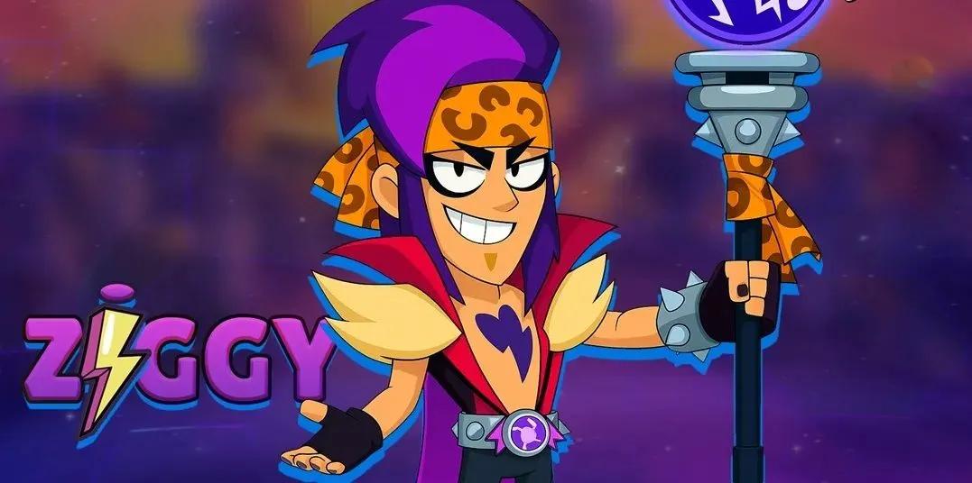 Ziggy, Glam Rock Illusionist, ansluter sig till Brawl Stars från Comic-Con 2025