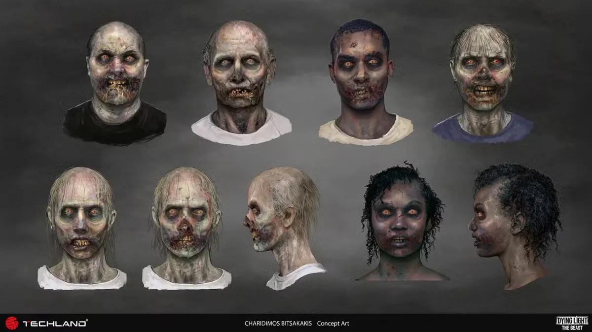 Döende ljus: The Beast har över 170 zombievarianter och släpps den 18 september