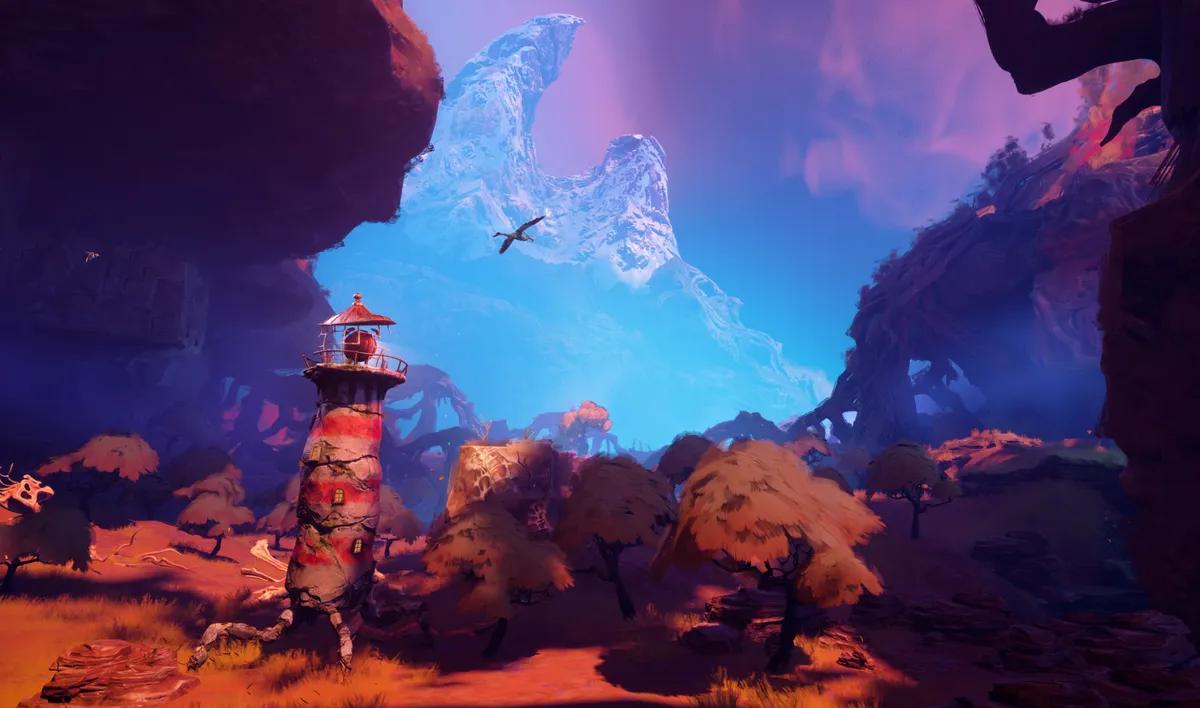 Double Fine's Keeper vill att du ska omfamna konstigheten hos en vandrande fyr