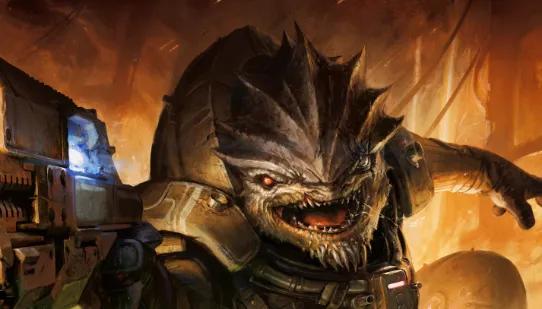 Nya Mass Effect 5-konstverk avslöjar Krogan Civil War och BioWares förnyade engagemang för serien