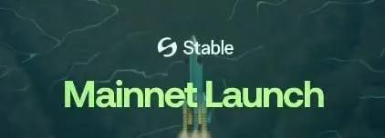 Stable lanserar Mainnet och TGE den 8 december