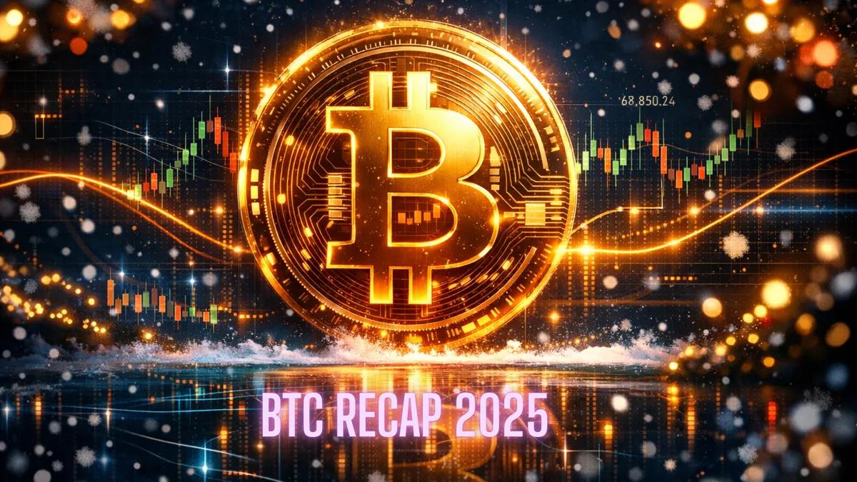 Bitcoin årlig sammanfattning för 2025