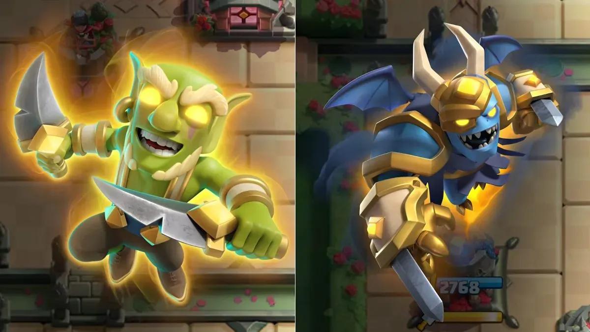 Clash Royale avslöjar två nya hjältar — Goblins och Mega Minion kommer