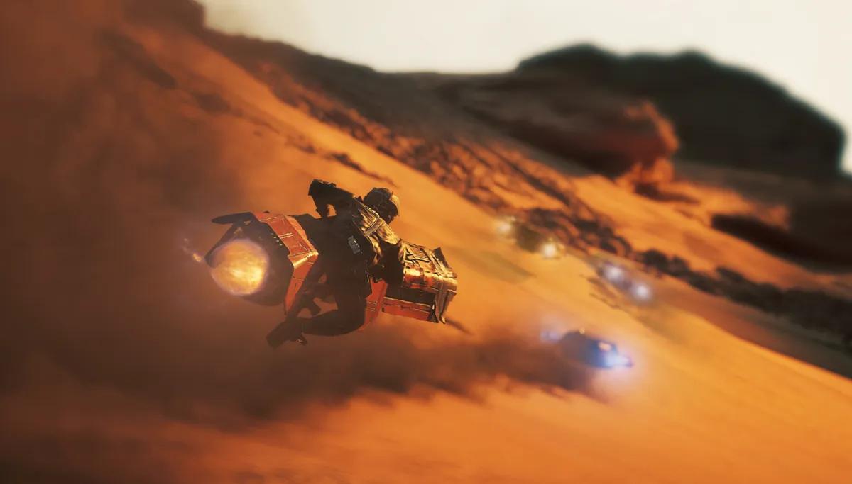 Star Wars: Galactic Racer har omfattande anpassningsmöjligheter vid sidan av podracing