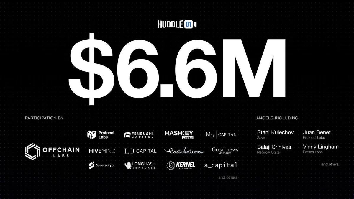 Huddle01 tar in 6,6 miljoner dollar från ledande investerare och lanserar $HUDL ICO