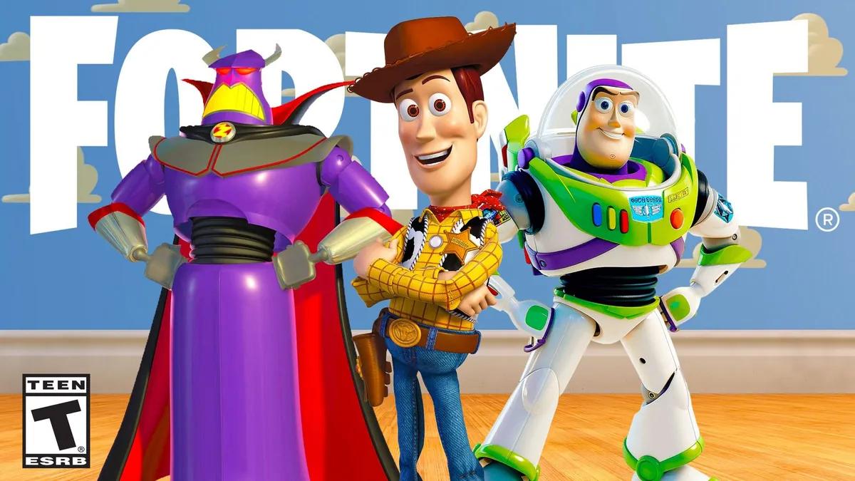 Fortnite-läckor antyder Toy Story-crossover med Woody, Buzz och Zurg