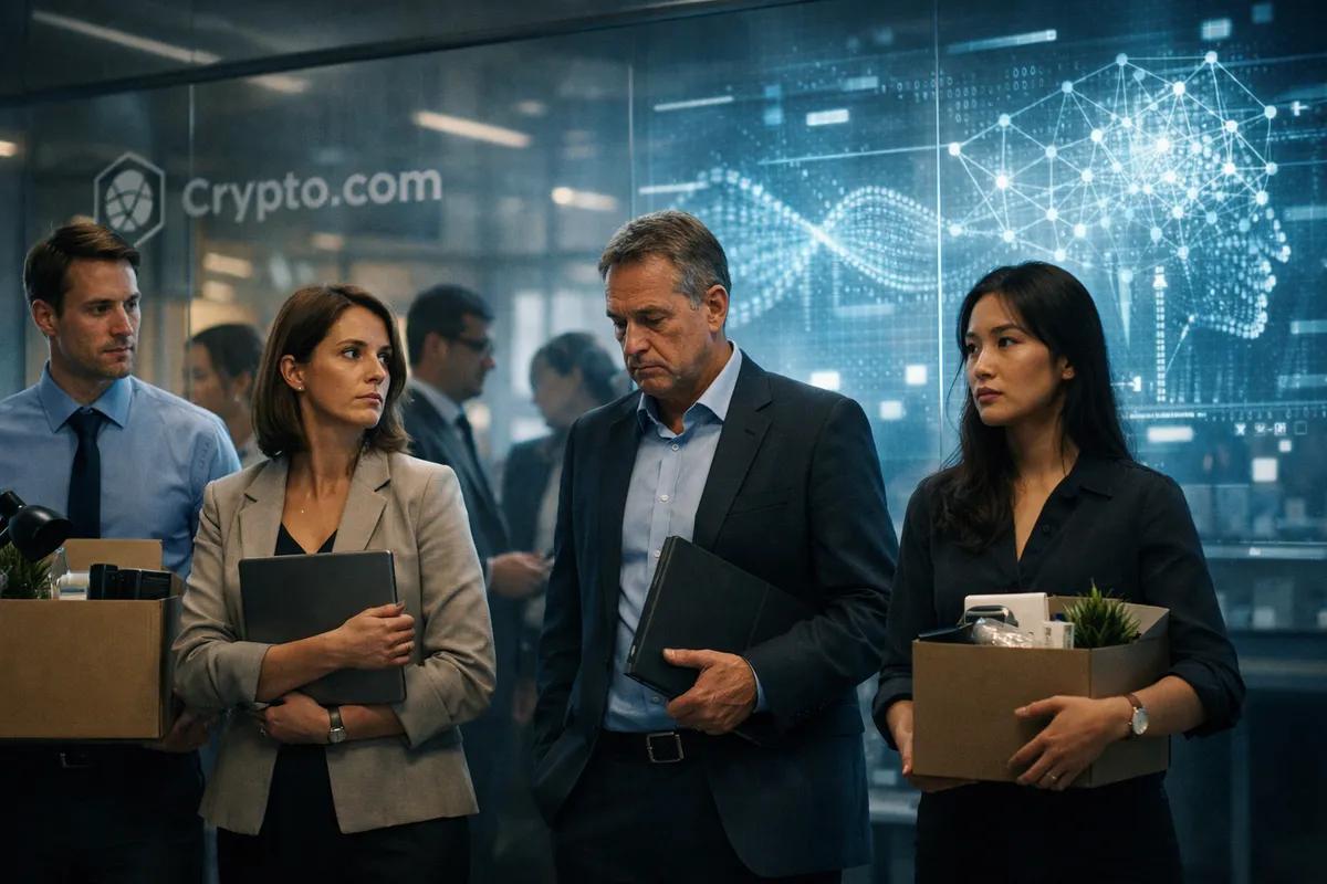 Crypto.com säger upp 12% av sina anställda mitt i en omfattande AI-integration