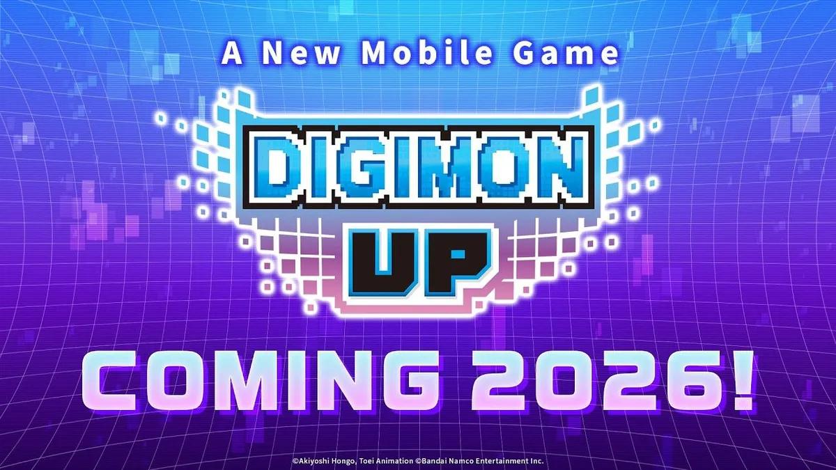 DIGIMON UP! tillkännages som ett nytt mobilt rollspel med klassisk höjningsmekanik