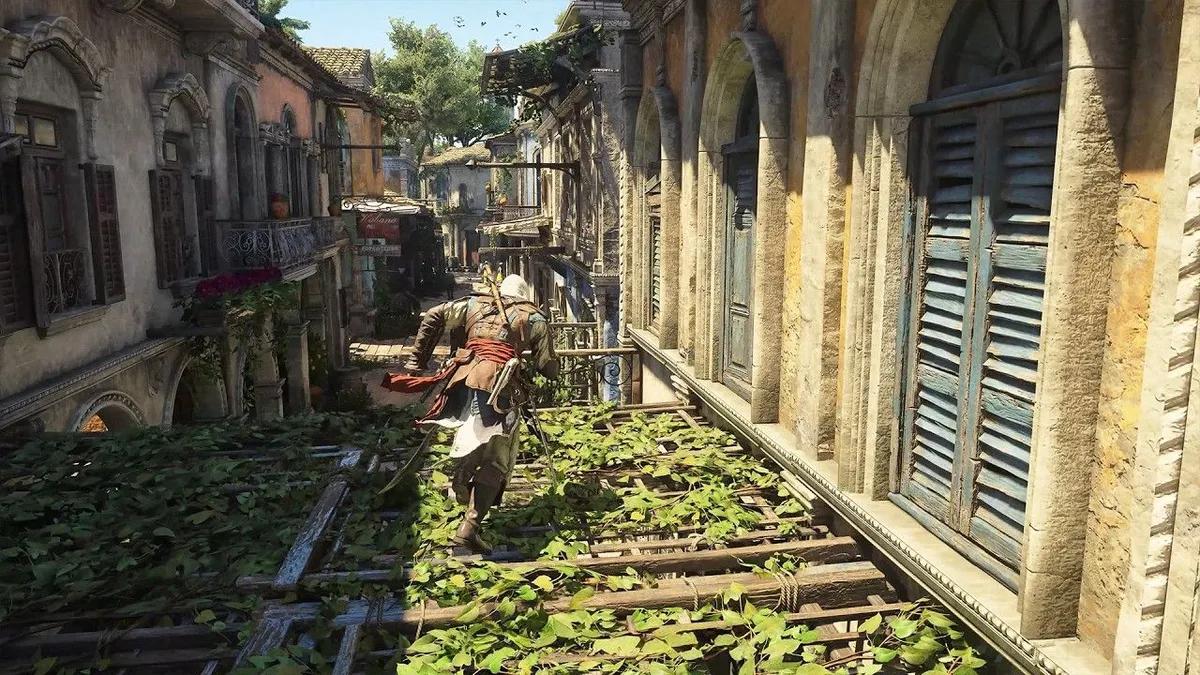 Parkour i Assassin's Creed Black Flag Resynced kommer att förbättras av de senaste spelserierna