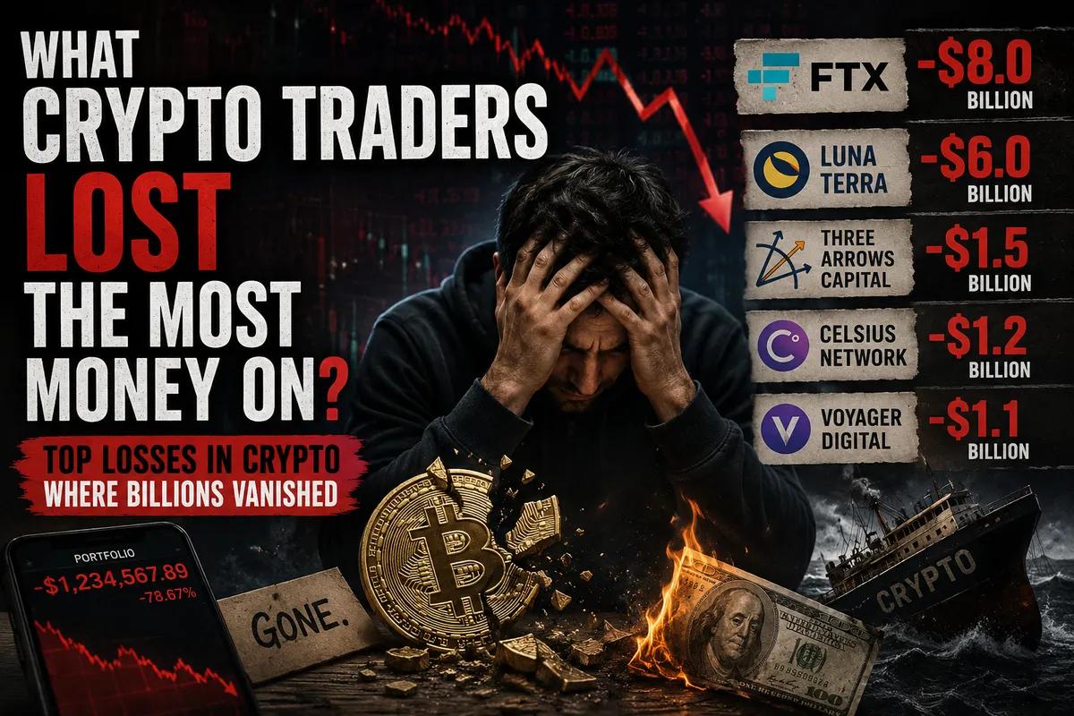 Vilka Crypto-handlare förlorade mest pengar på? Toppförluster i krypto där miljarder försvann